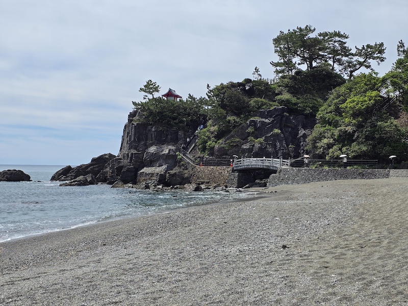 日本名海岸百選．眺望太平洋海景《桂濱海之露台．坂本龍馬銅像》